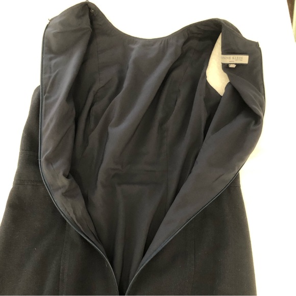 Anne Klein Classic shift dress Navy SZ 4 - Picture 7 of 16